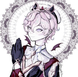 bust, minimal detail background